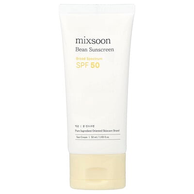 Mixsoon, Solskyddsmedel med bönor, SPF 50, 50 ml