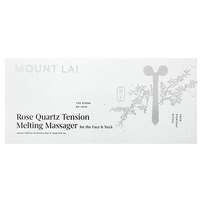 Mount Lai, Rosenkvarts spänningssmältande massageapparat, 1 ansiktsrulle