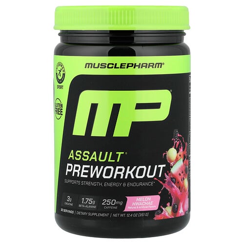 MusclePharm, Assault® Preworkout, Melon Hwachae, 351 g
