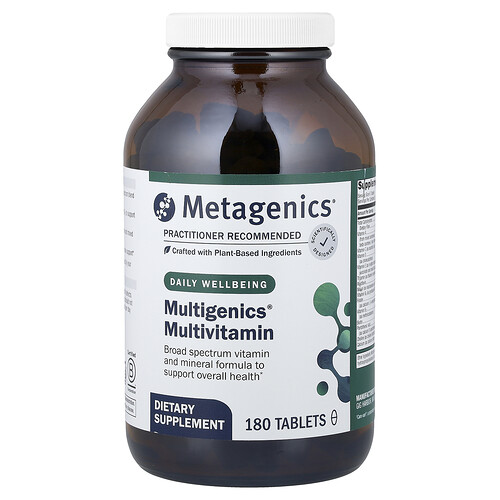 Metagenics, Multigenics® multivitamin, 180 tabletter Metagenics, Multigenics® multivitamin, 180 tabletter