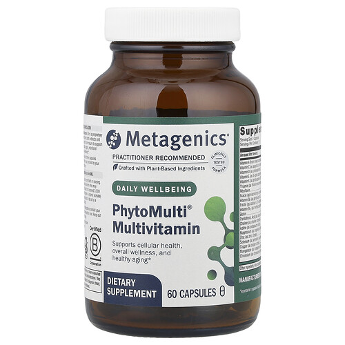 Metagenics, PhytoMulti® Multivitamin, 60 Kapslar Metagenics, PhytoMulti® Multivitamin, 60 Kapslar