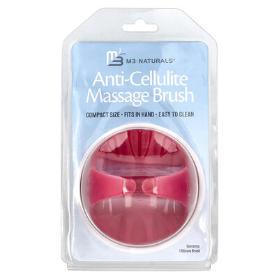 M3, Anti-cellulit massageborste, 1 silikonborste