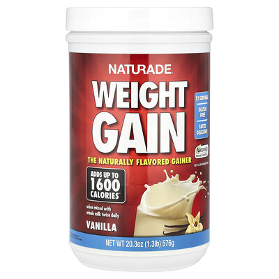Naturade, Viktökning, vanilj, 576 g