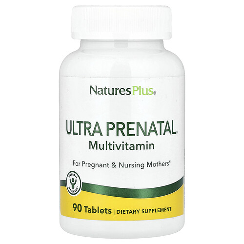 NaturesPlus, Ultra Prenatal® multivitamin, 90 tabletter NaturesPlus, Ultra Prenatal® multivitamin, 90 tabletter