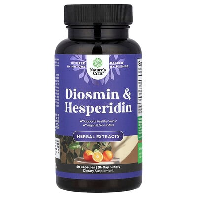 Nature's Craft, Diosmin och hesperidin, 60 kapslar