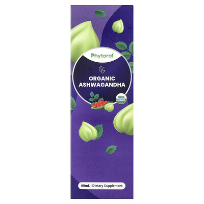 Phytoral, Organisk Ashwagandha, 60 ml