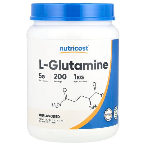 Nutricost, L-Glutamin, Osmaksatt, 1 kg