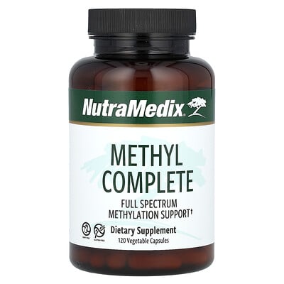 NutraMedix, Methyl Complete, 120 vegetabiliska kapslar