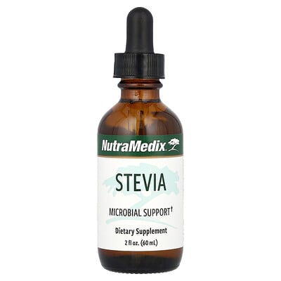 NutraMedix, Stevia, mikrobiellt stöd, 2 fl oz (60 ml)