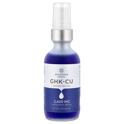 Neurogan Health, GHK-CU Kopparpeptid, Hår- och hårbottenserum, 60 ml