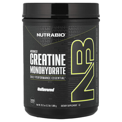 NutraBio, Prestanda, mikroniserat kreatinmonohydrat, 35,3 oz (1 000 g)