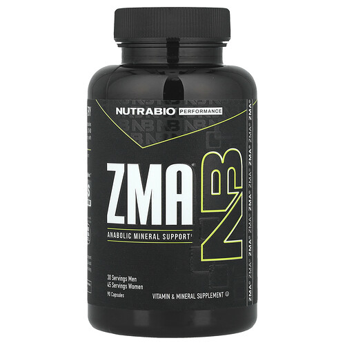 NutraBio, ZMA,® 90 kapslar NutraBio, ZMA,® 90 kapslar