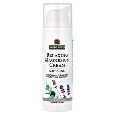 Nature's Answer, Avslappnande magnesiumkräm, 50 ml