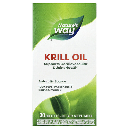Nature's Way, Krillolja, 30 softgels Nature's Way, Krillolja, 30 softgels