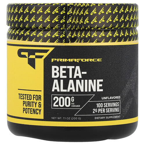 Primaforce, Beta-alanin, osmaksatt, 200 g Primaforce, Beta-alanin, osmaksatt, 200 g