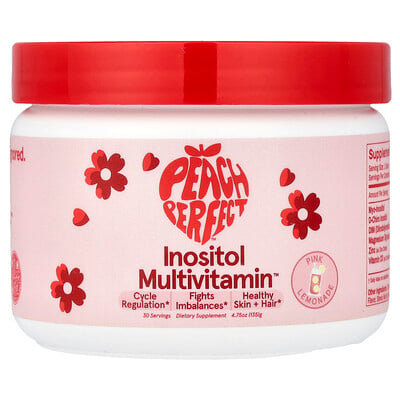 Peach Perfect, Inositol Multivitamin™, Rosa Lemonad, 135 g