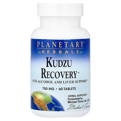 Planetary Herbals, Kudzu Recovery™, 60 tabletter