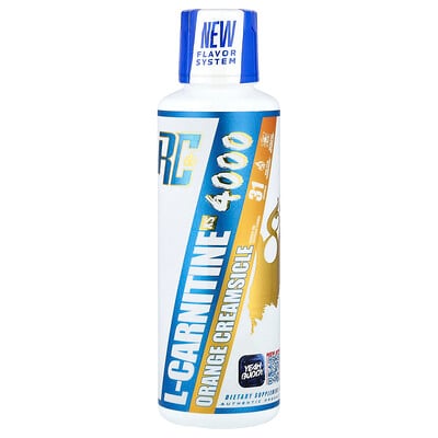Ronnie Coleman, L-karnitin XS™ 4000, Orange Creamsicle, 15.72 fl oz (465 ml)