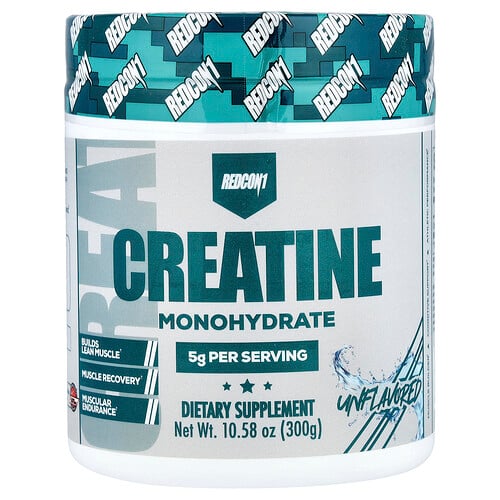 Redcon1, Kreatinmonohydrat, utan smaksättning, 10.58 oz (300 g)