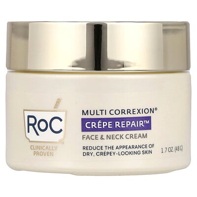 RoC, Multi Correxion®, Crepe Repair™, Ansikts- och halskräm, 1.7 oz (48 g)