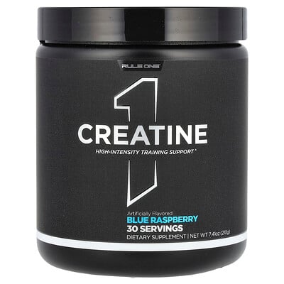 Rule One Proteins, Kreatin, blå hallon, 210 g