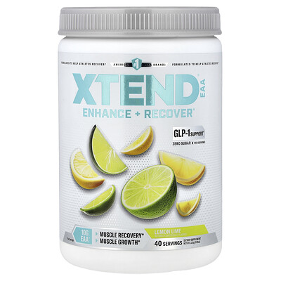 XTEND, EAA, Citronlime, 336 g