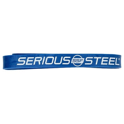 Serious Steel Fitness, 32-tums motståndsband, #3 Blå, 1 st