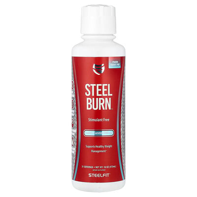 SteelFit, Steel Burn™, flytande L-karnitin, fryst raketpop, 473 ml