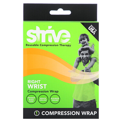 Strive, Kompressionsbandage för höger handled, 1 st