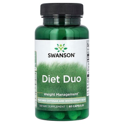 Swanson Vitamins, Diet Duo, 60 kapslar
