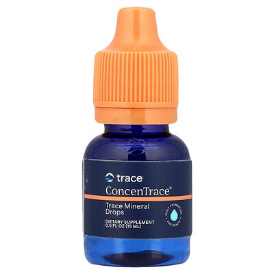 Trace, ConcenTrace®, spårmineraldroppar, 15 ml