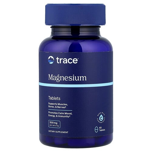 Trace, Magnesium, 60 tabletter Trace, Magnesium, 60 tabletter