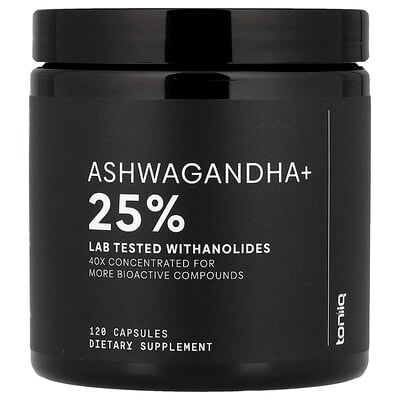Toniiq, Ashwagandha+, 120 kapslar