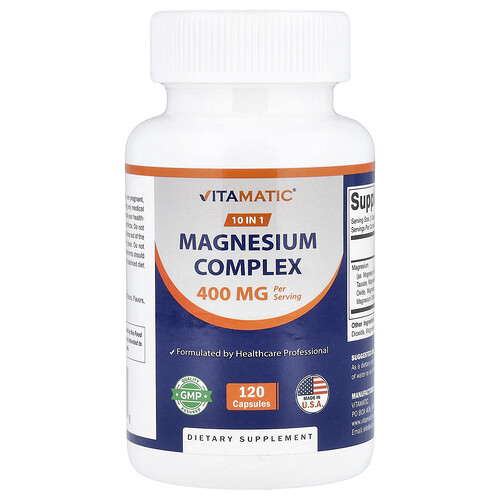 Vitamatic, Magnesiumkomplex, 120 kapslar