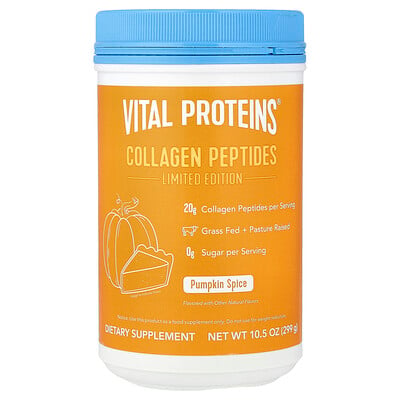 Vital Proteins, Kollagenpeptider, pumpakrydda, 299 g