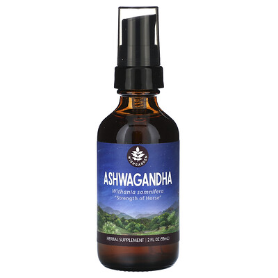 WishGarden Herbs, Ashwagandha, 59 ml