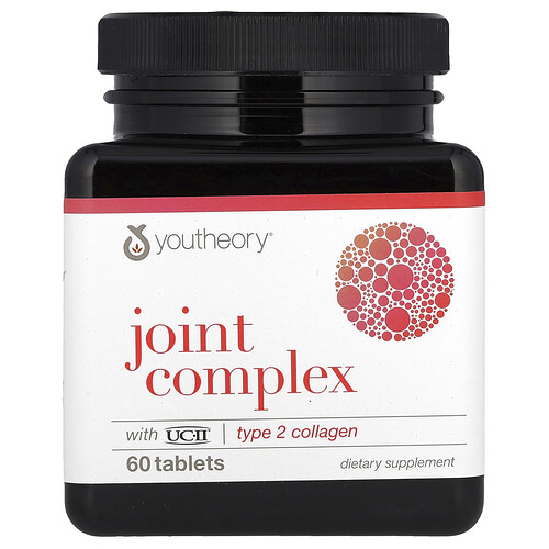 Youtheory, Ledkomplex med UC-II, 60 tabletter Youtheory, Ledkomplex med UC-II, 60 tabletter