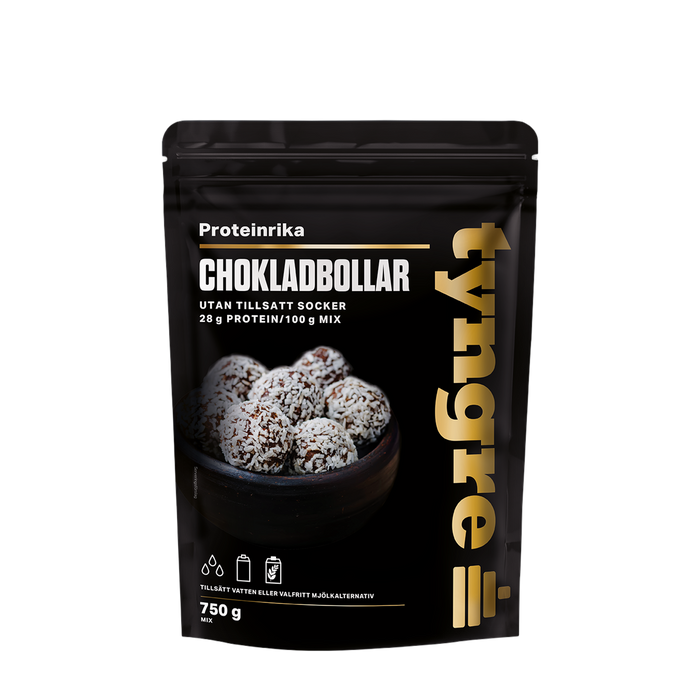 Tyngre Chokladbollsmix 750g, Bakmix