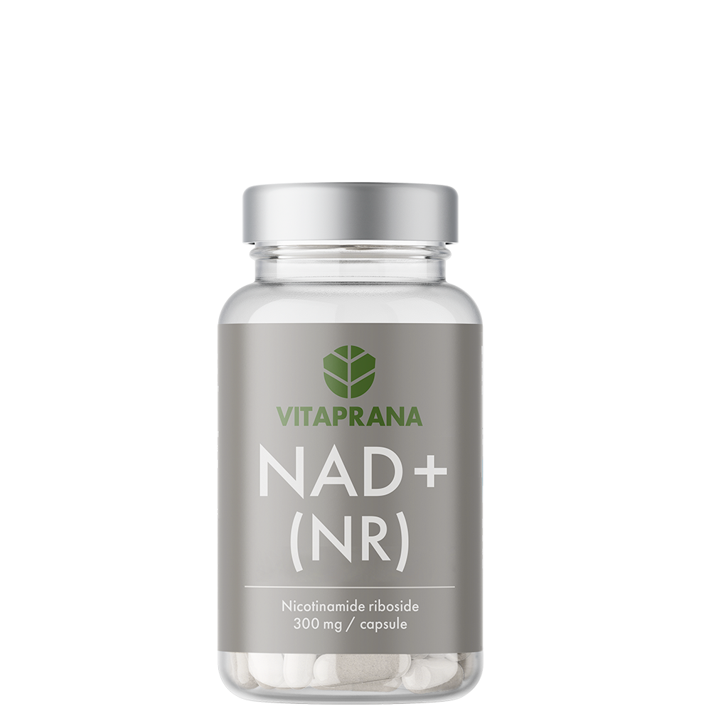 NAD+ 300 mg Nikotinamid Ribosid 30 kapslar