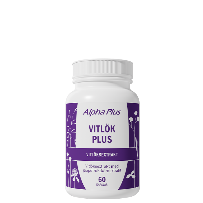 Vitlök plus 60 kapslar