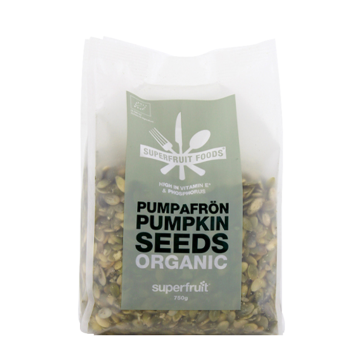 Pumpafrön Naturella 750 g