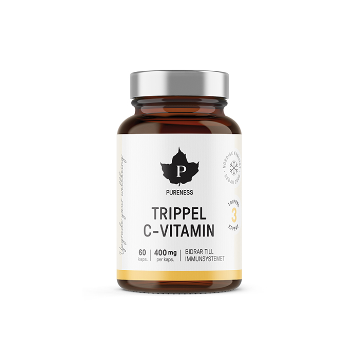 Trippel C-vitamin 60 kapslar