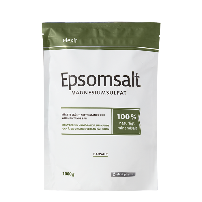 Elexir Epsomsalt 1000 g