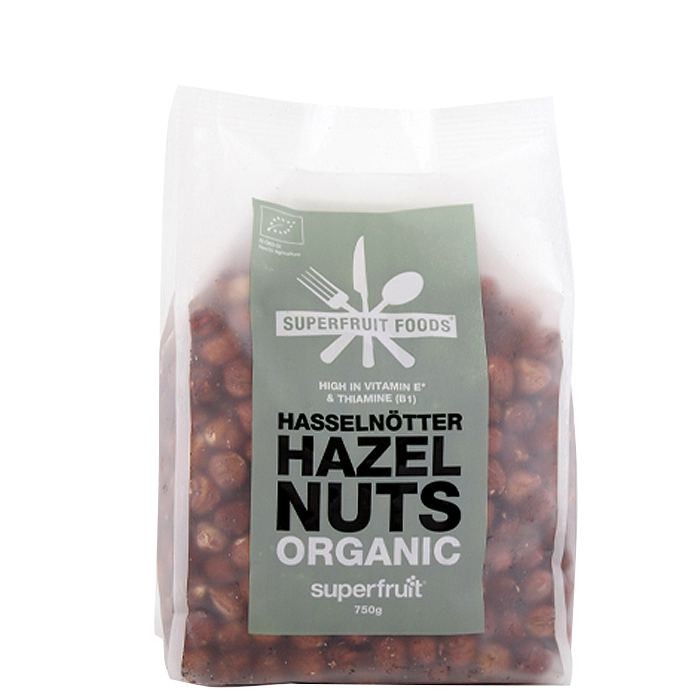 Hasselnötter Naturella 750 g