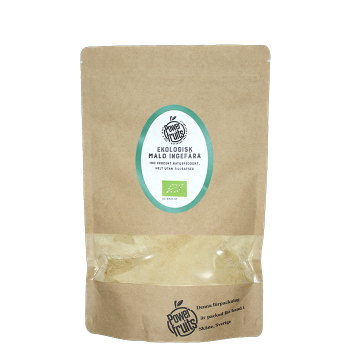 Ekologisk Mald Ingefära 350 g
