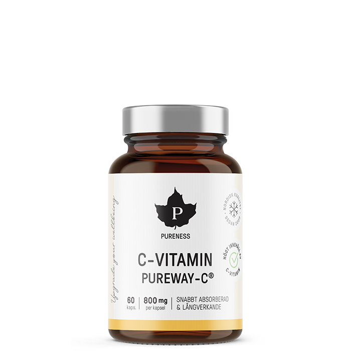 Pureway C-vitamin Långverkande 60 kapslar