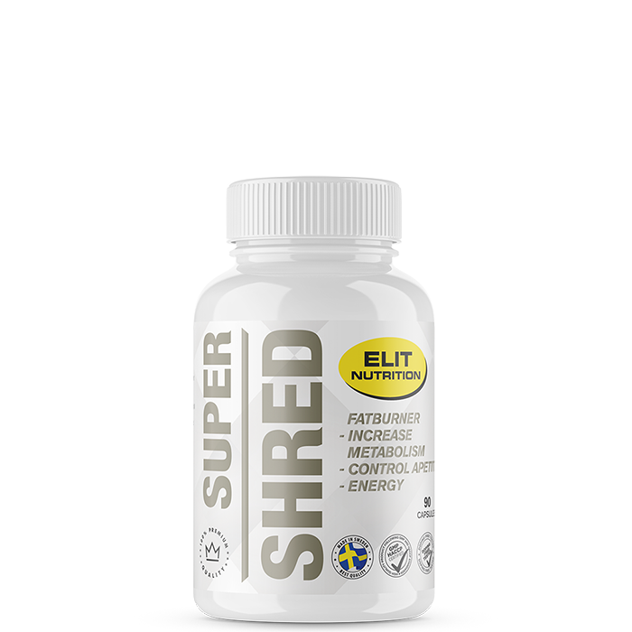 Super Shred Fettförbrännare 90 Kapslar