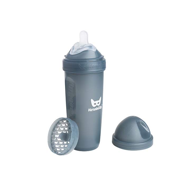 Baby Bottle 340ml/12oz LT Iron Blue