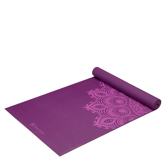 Yogamatta 6mm Purple Mandala