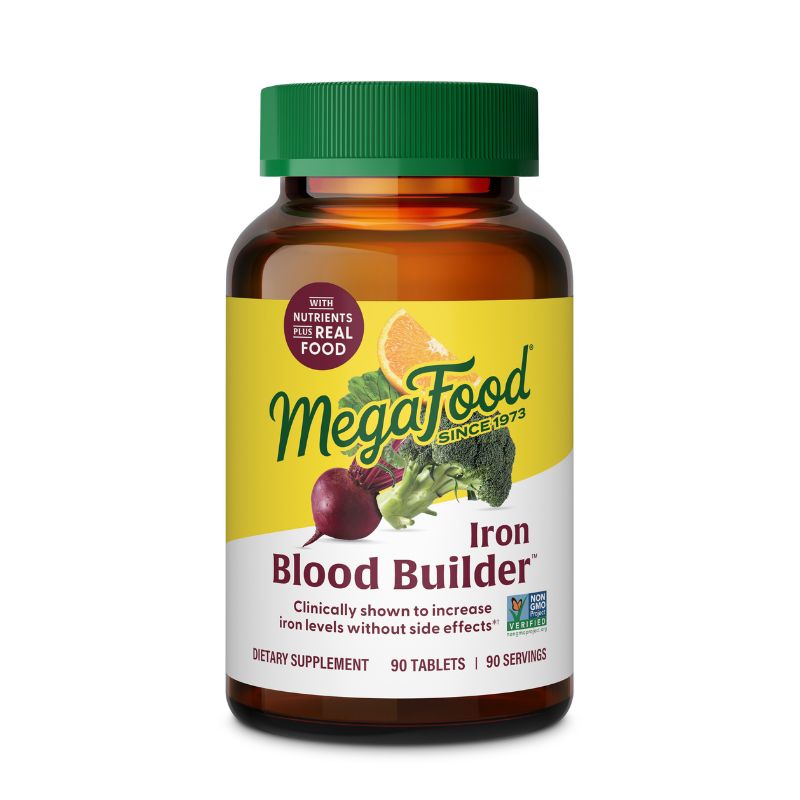 MegaFood Blood Builder – järntillskott 90 tabletter